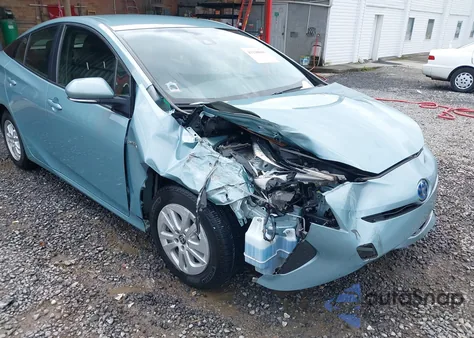 2017 Toyota Prius Two from USA, damaged, VIN JTDKBRFU1H3037778